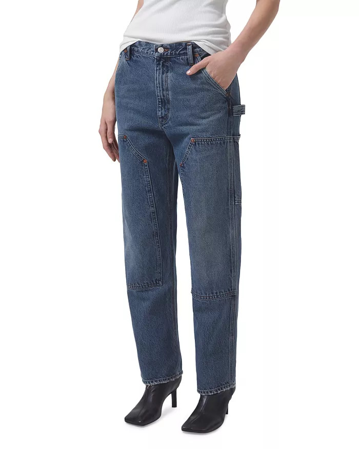 Rami High Rise Straight Carpenter Jeans in Repetition | Bloomingdale's (US)