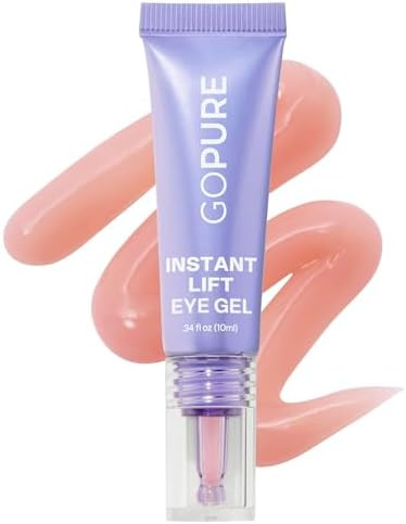 goPure Instant Lift Eye Gel, Under Eye Cream for Puffiness & Bags, Wrinkles, Fine Lines and Dark ... | Amazon (US)