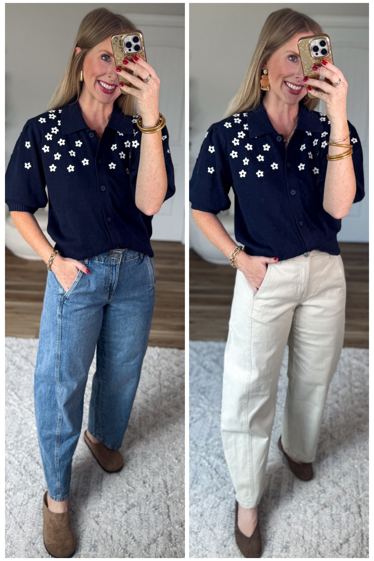 2 ways to style this short sleeve cardigan from Walmart

#LTKootd