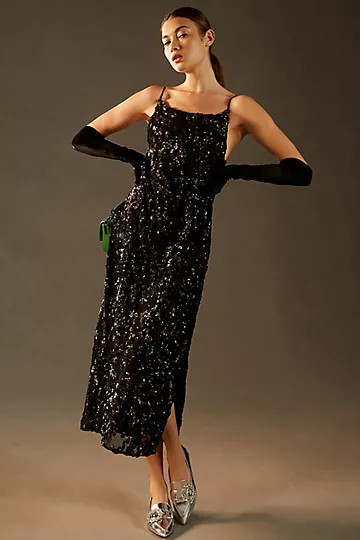 rag & bone Sequin Slip Dress | Anthropologie (US)