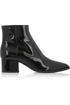 Patent-leather ankle boots | NET-A-PORTER (UK & EU)