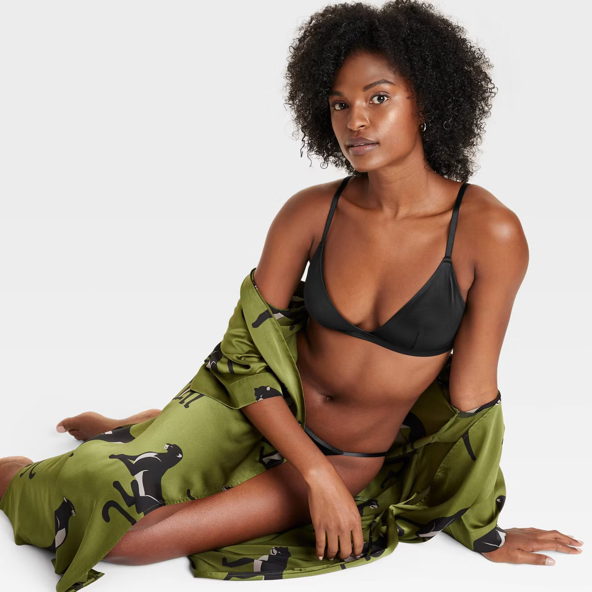 Women's Satin Unlined Triangle Bralette - Auden™ | Target