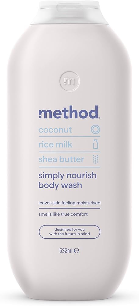 Method Body Wash, Simply Nourish, Shower Gel, Coconut, Rice Milk And Shea Butter Scent, Pack of 1... | Amazon (UK)