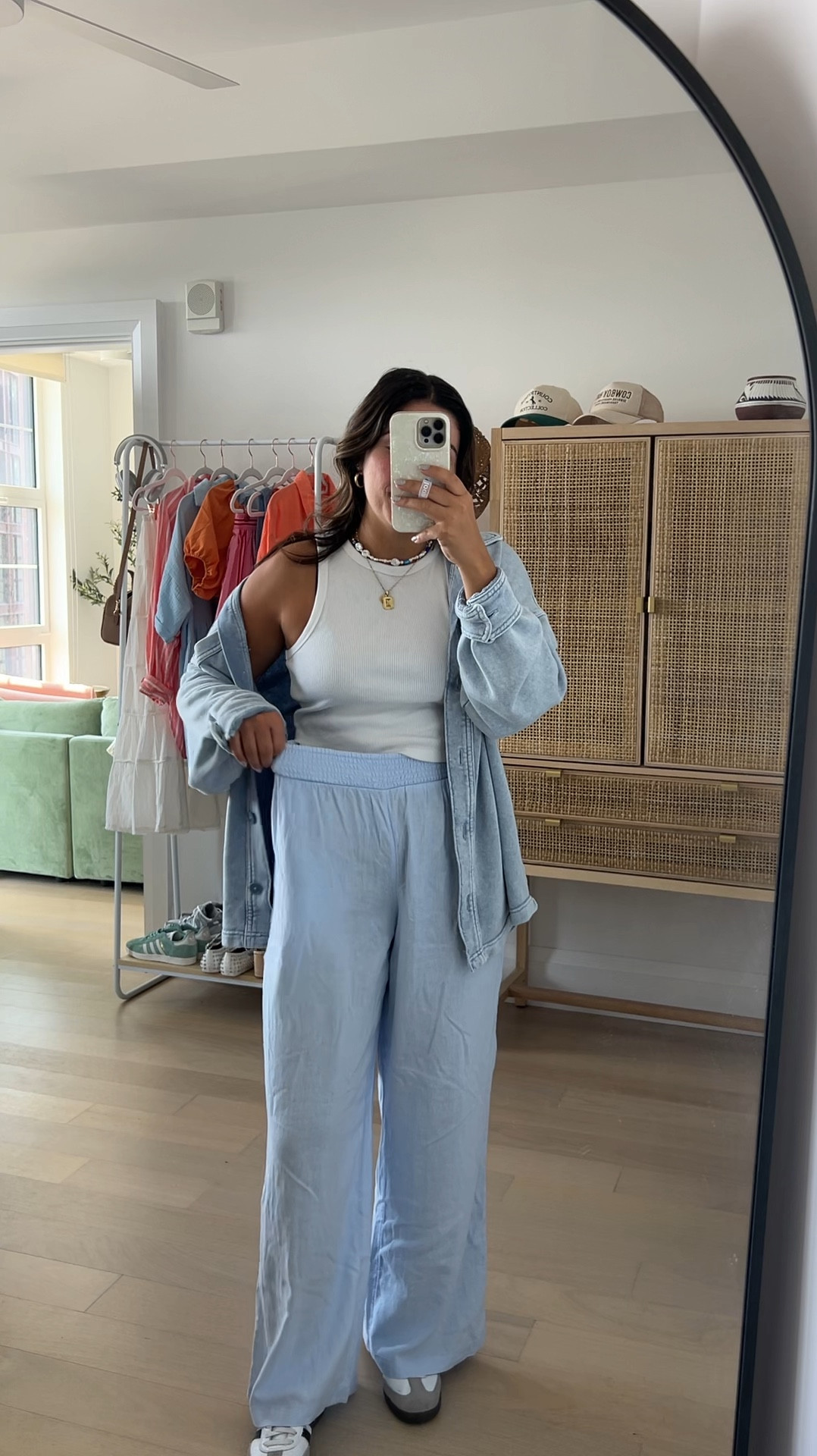 I’ve been looking for a comfy pair of linen pants and these are it! Perfect summer pants from Aerie. Lightweight, flow, and come in a few really cute colors. On sale right now - wearing a size M 

#LTKSummerSales #LTKVideo #LTKSaleAlert