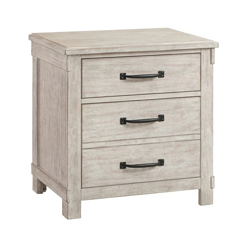 Everly Solid + Manufactured Wood Nightstand | Wayfair North America