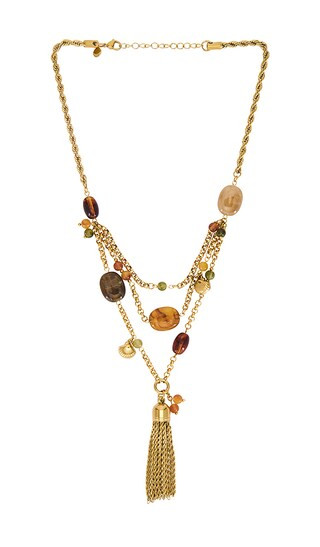 Regan Necklace in Gold | Revolve Clothing (Global)