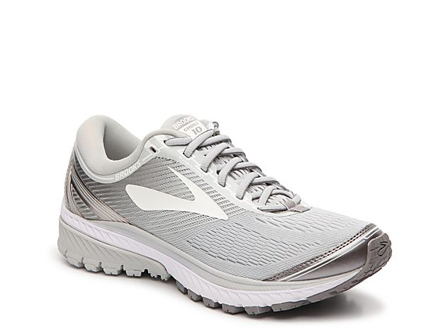 Brooks Ghost 10 Running Shoe - Women's - Grey | DSW