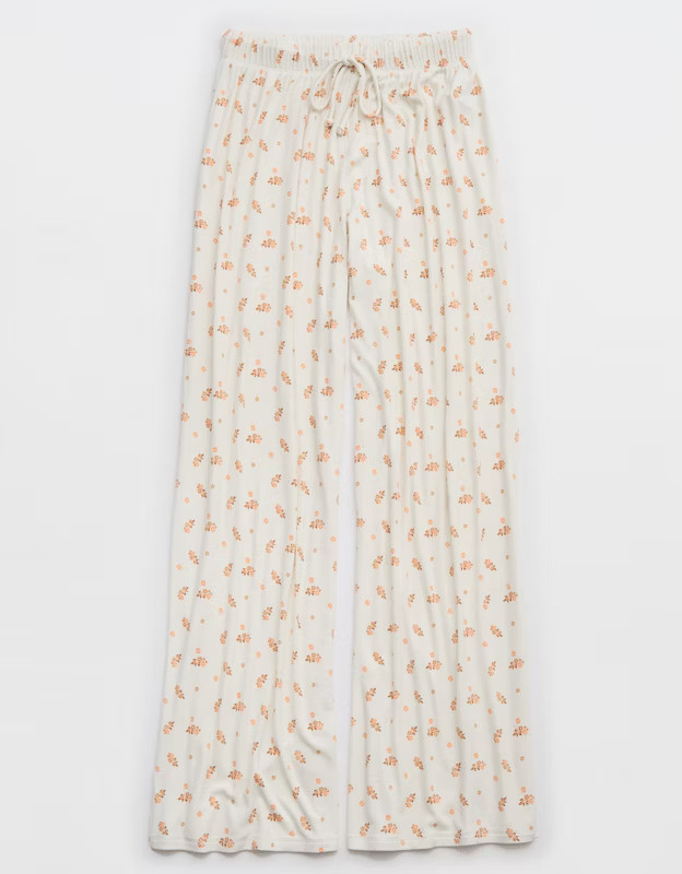 Aerie Real Soft® Rib Trouser PJ | Aerie