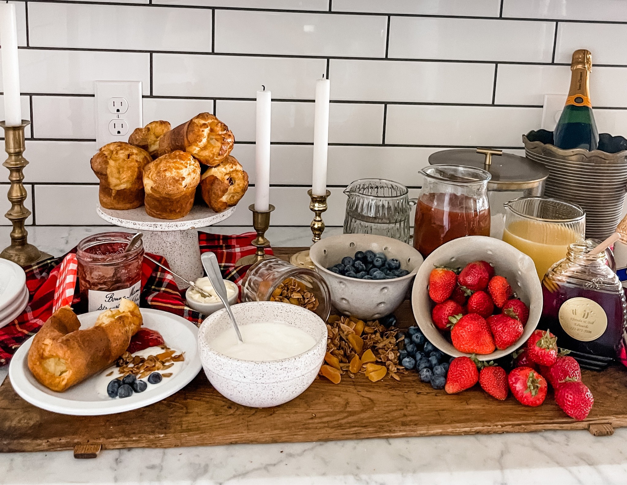 My breakfast board set up from the Christmas edition of Entertain and Celebrate magazine. 

#LTKSeasonal #LTKhome #LTKHoliday
