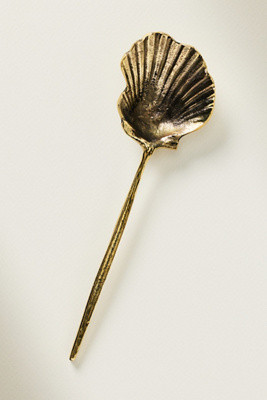Shelton Metal Shell Serving Spoon | Anthropologie (US)