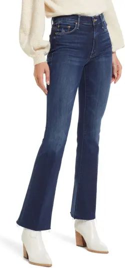 MOTHER Fray Hem Bootcut Jeans | Nordstrom | Nordstrom