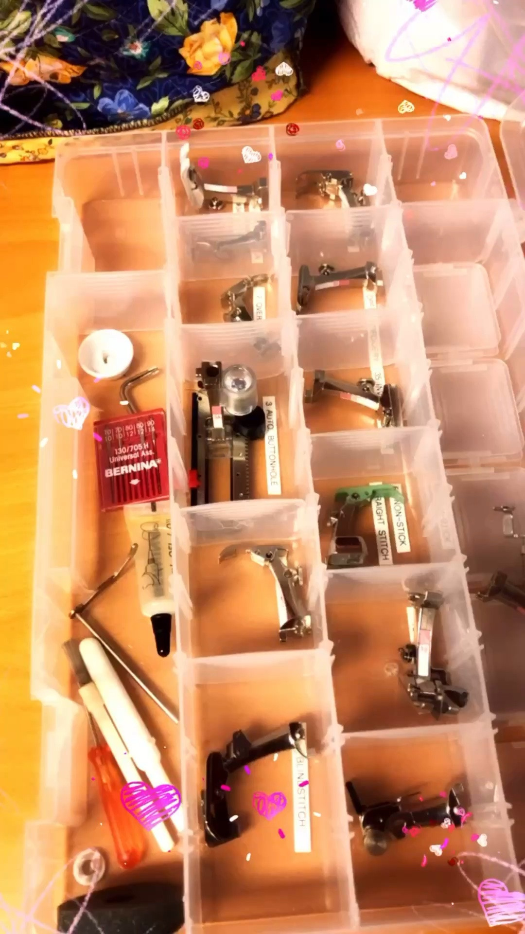 This can also be used for craft supplies or any DIY project. Stay organized the easy way!

#LTKvlog #LTKHome #LTKstorytime