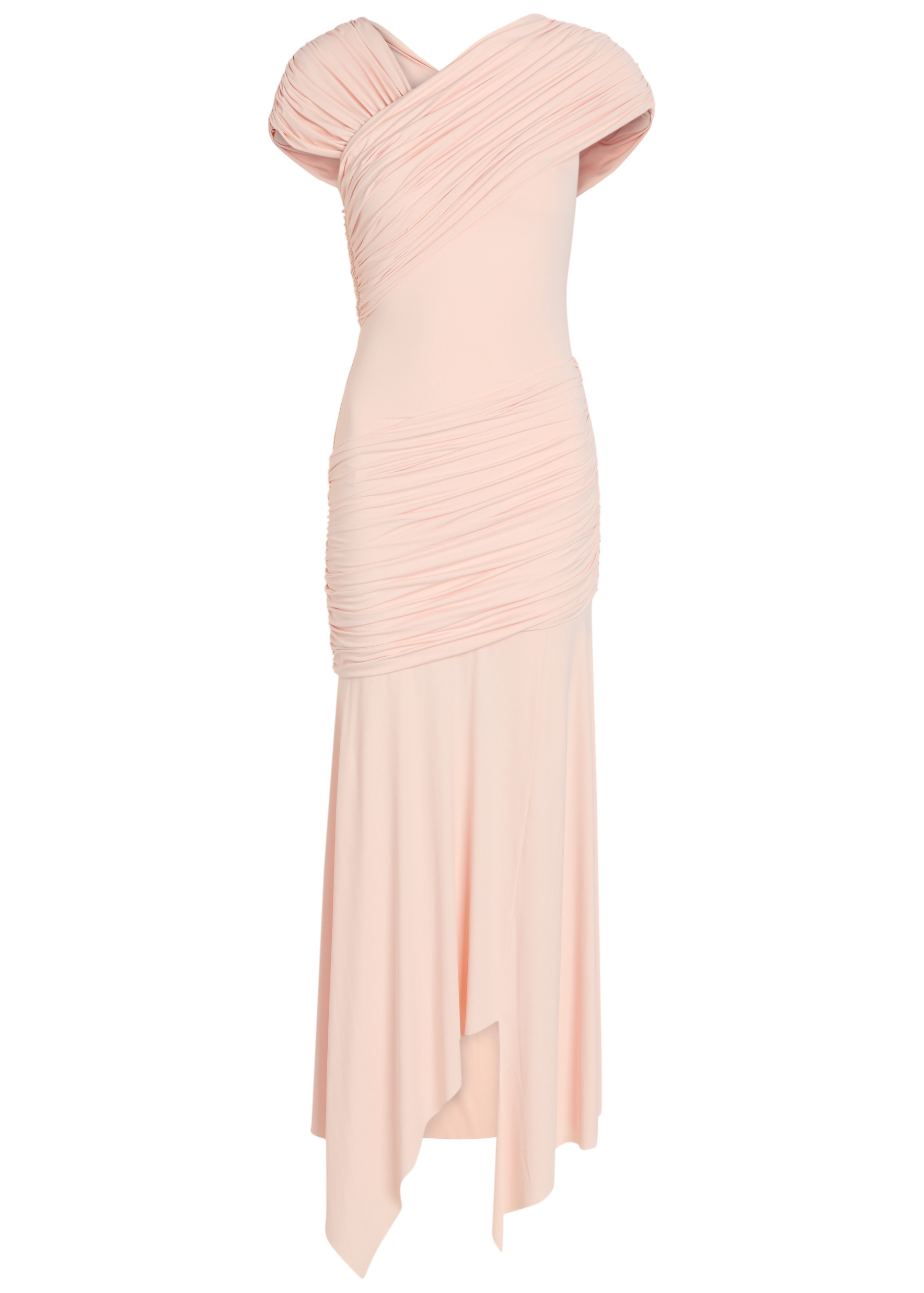 Hela ruched stretch-jersey midi dress | Harvey Nichols