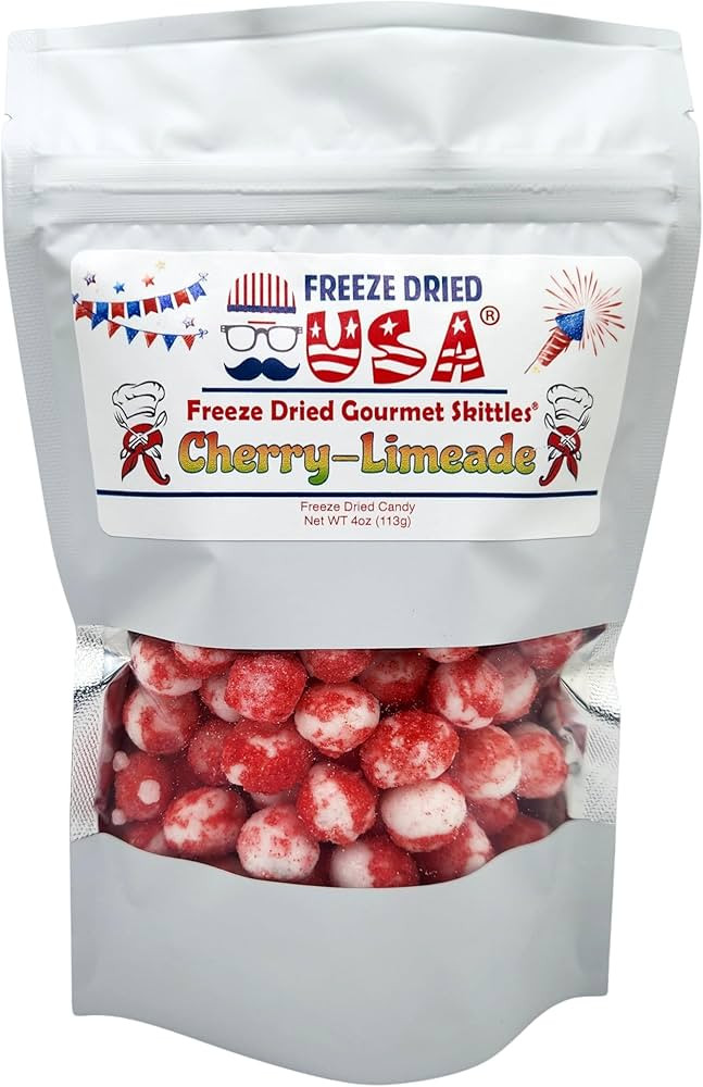 Freeze Dried Gourmet Skittles® - Cherry-Limeade Flavor - Deliciously Crunchy with Intense Flavor... | Amazon (US)