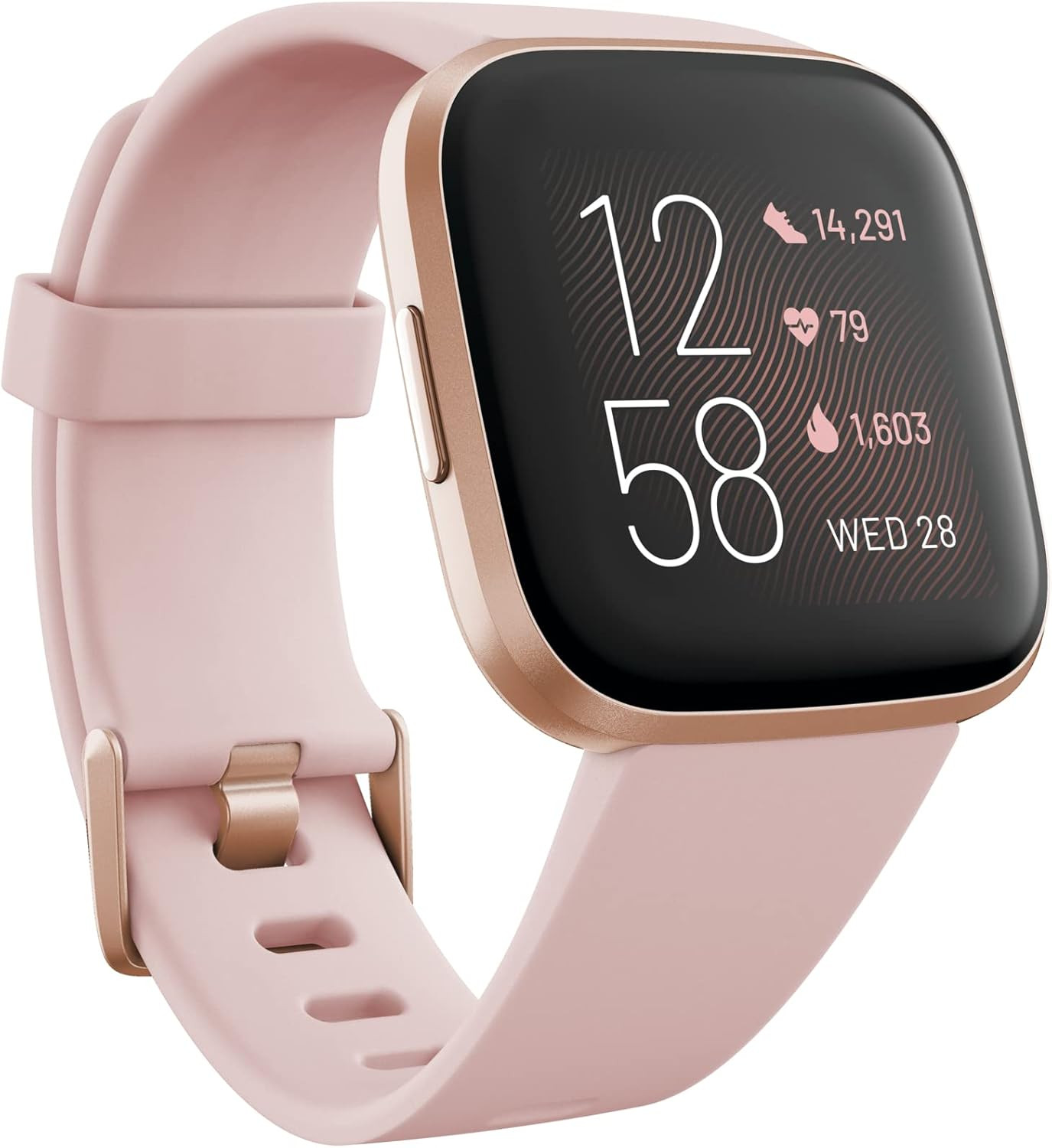 Fitbit Versa 2 Health and Fitness Smartwatch with Heart Rate, Music, Alexa Built-In, Sleep and Swim  | Amazon (US)