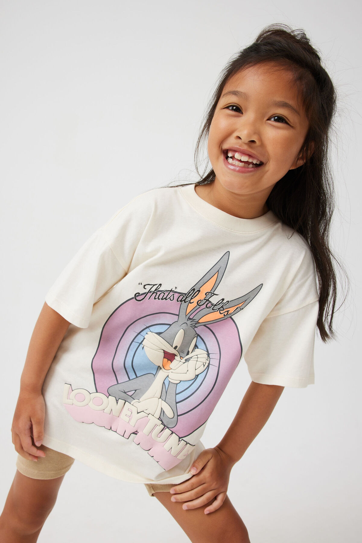 License Drop Shoulder Short Sleeve Tee | Cotton On (US)