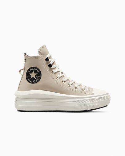 Chuck Taylor All Star Move Platform Fleece-Lined Leather | Converse (US)