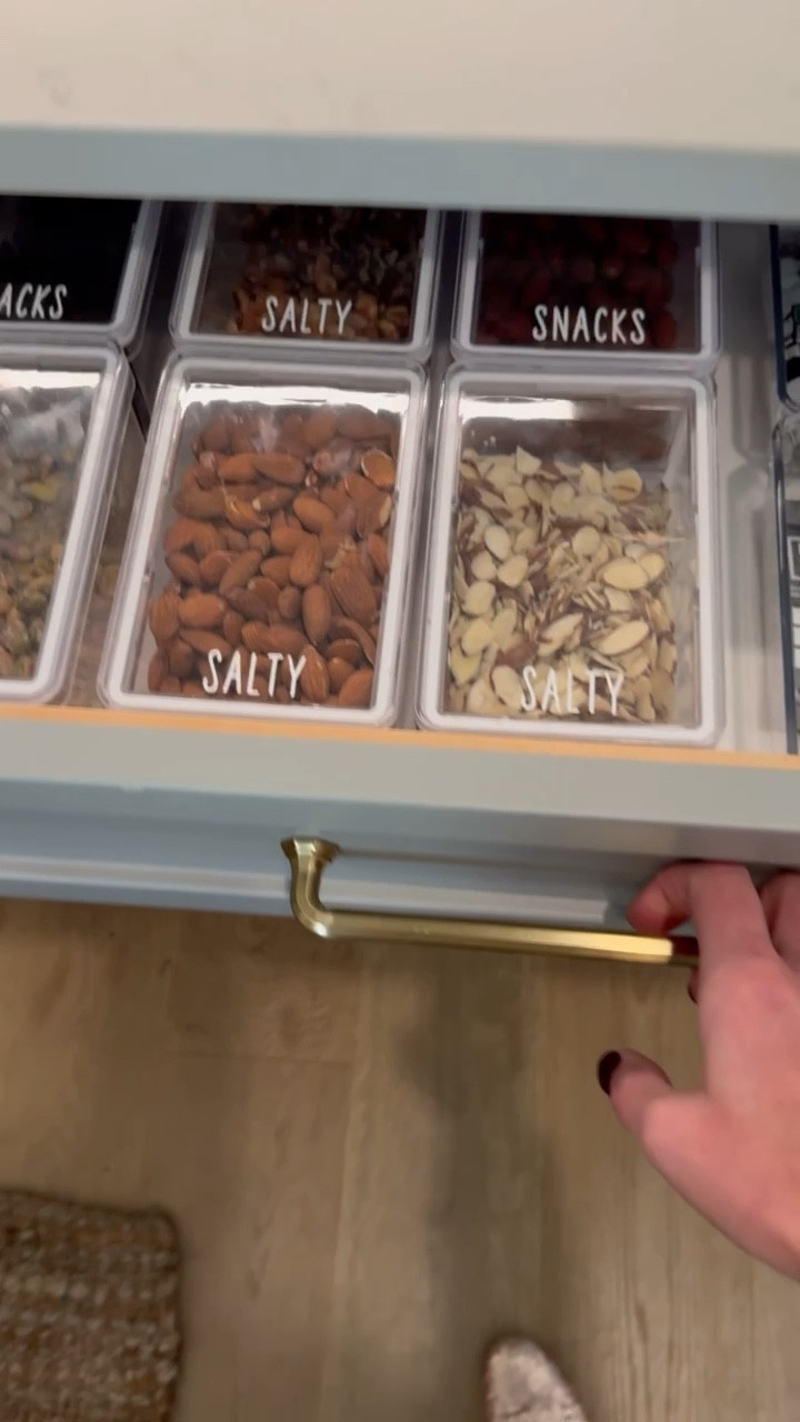 ✨In progress and behind the scenes! Snack drawer organization✨

#LTKfamily #LTKVideo #LTKhome