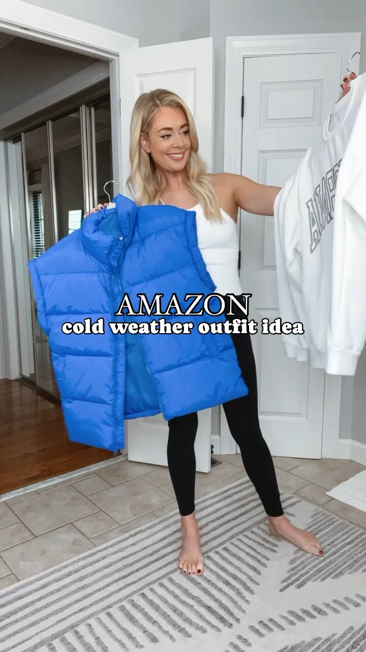 Amazon Cold Weather Outfit Idea // wearing a small in everything (everything fits true to size)

Casual outfits, winter outfits, spring outfits, ski outfits, puffer vest, free people look for less, graphic sweatshirts, sneakers 

#LTKstyletip #LTKSeasonal #LTKfindsunder50