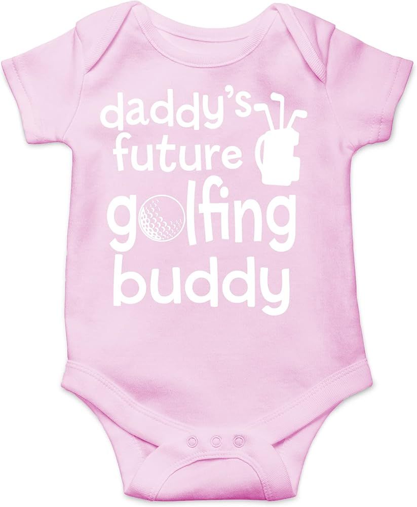 CBTwear Daddy’s Future Golfing Buddy - Ready to Par Tee - Funny One-piece Infant Baby Bodysuit | Amazon (US)