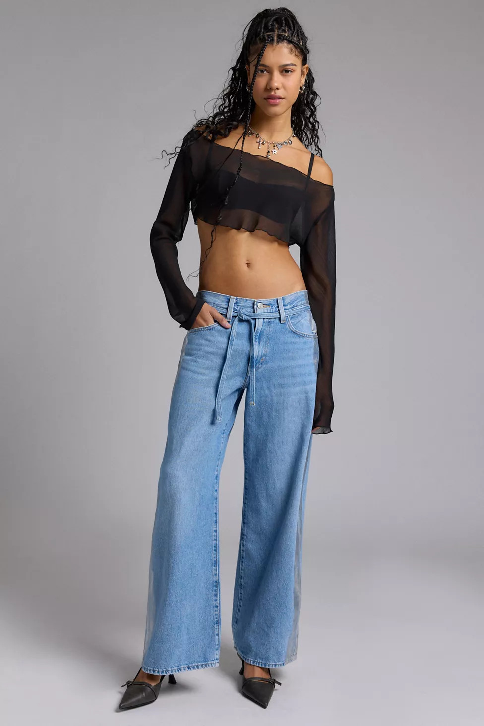 Levi's® XL Straight Tie Waist Jean | Urban Outfitters (US and RoW)
