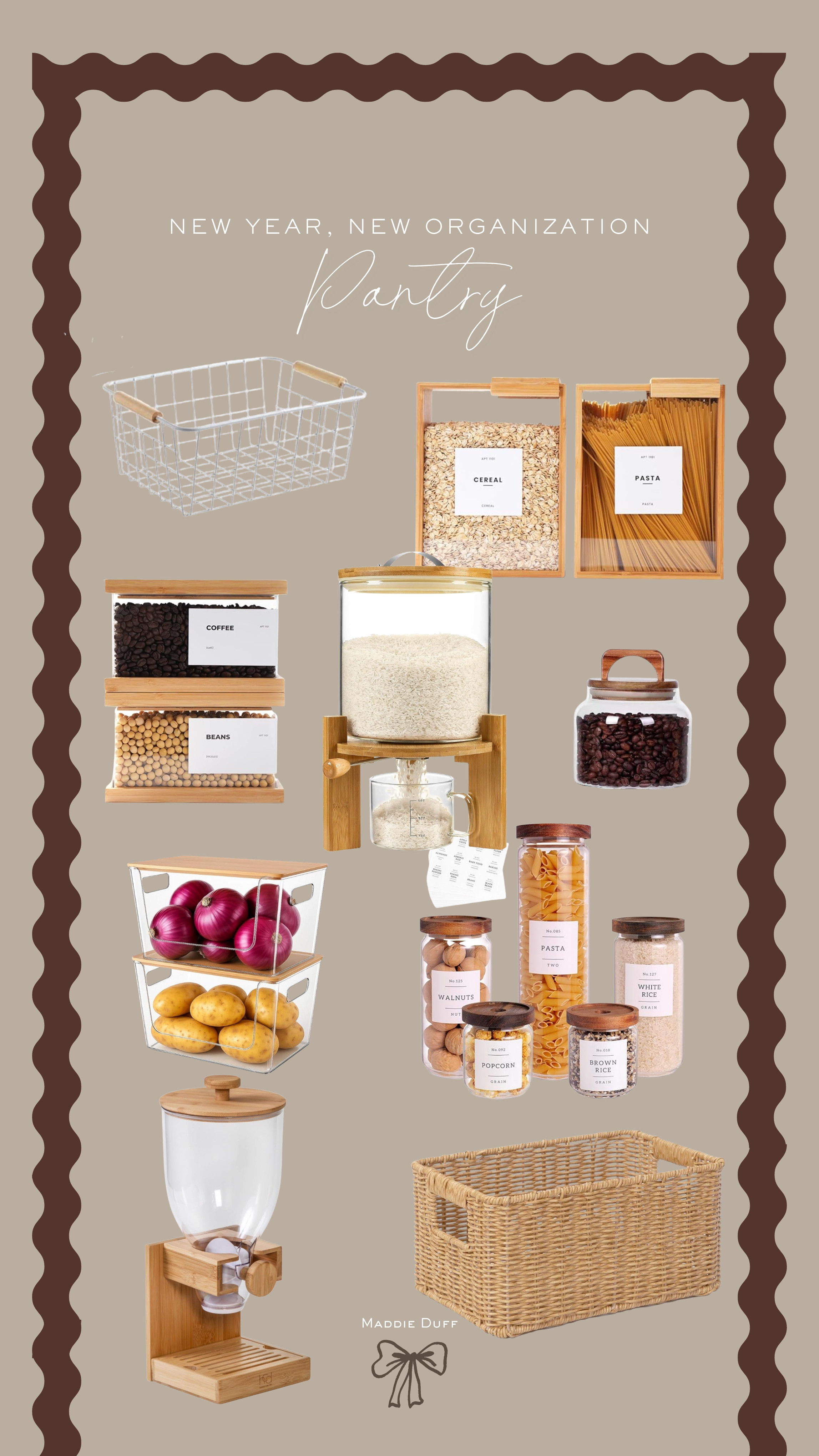 Sharing organization pantry finds from Amazon! 

 #LTKHome