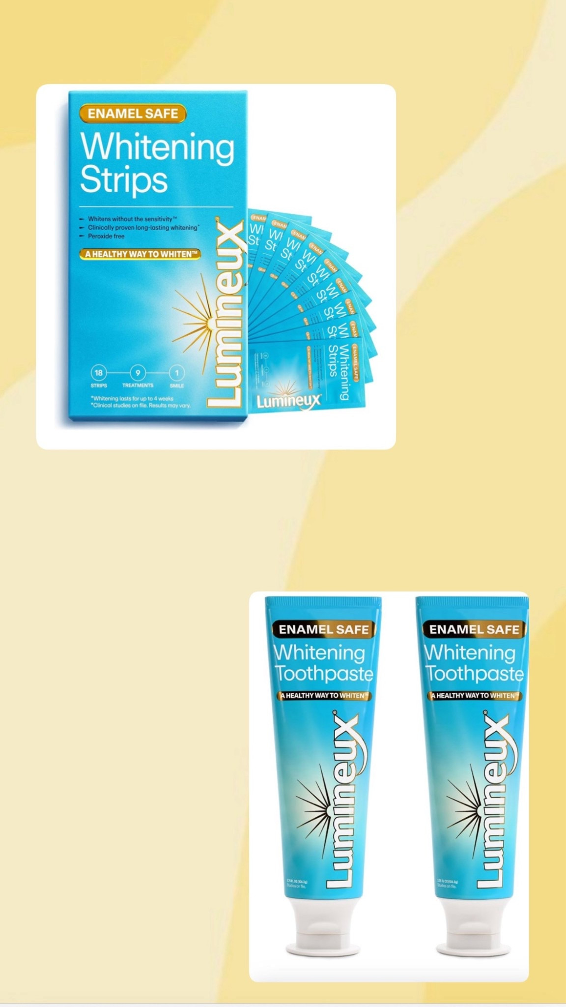 Teeth Whitening 
Lumineux #amazonfinds #primedeals #teethwhitening

#LTKStyleTip #LTKFindsUnder50 #LTKBeauty