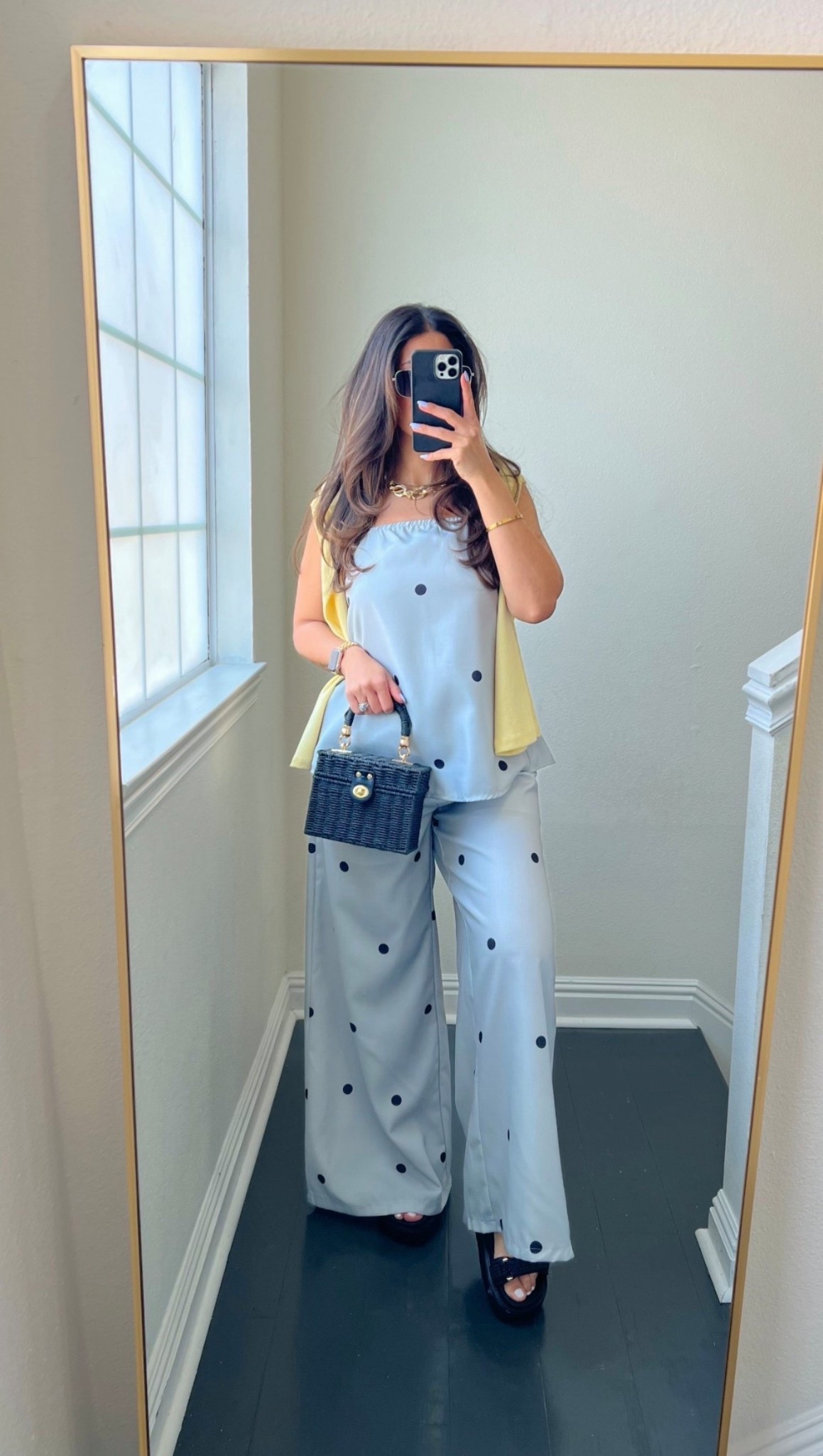 Loving this polka dot set for vacation! Wearing small 

#LTKootd #LTKMidsize #LTKSeasonal