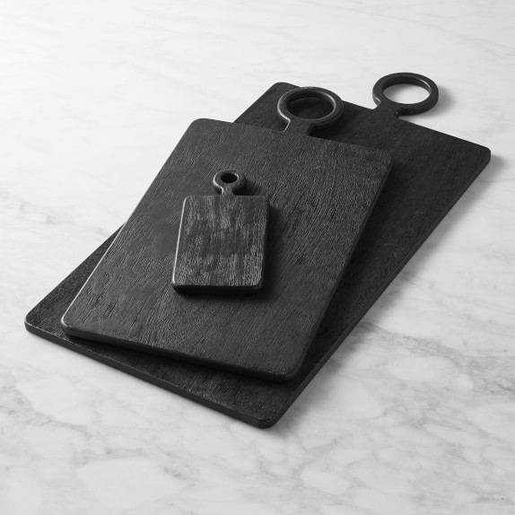 Black Wood Rectangular Cheese Boards | Williams-Sonoma