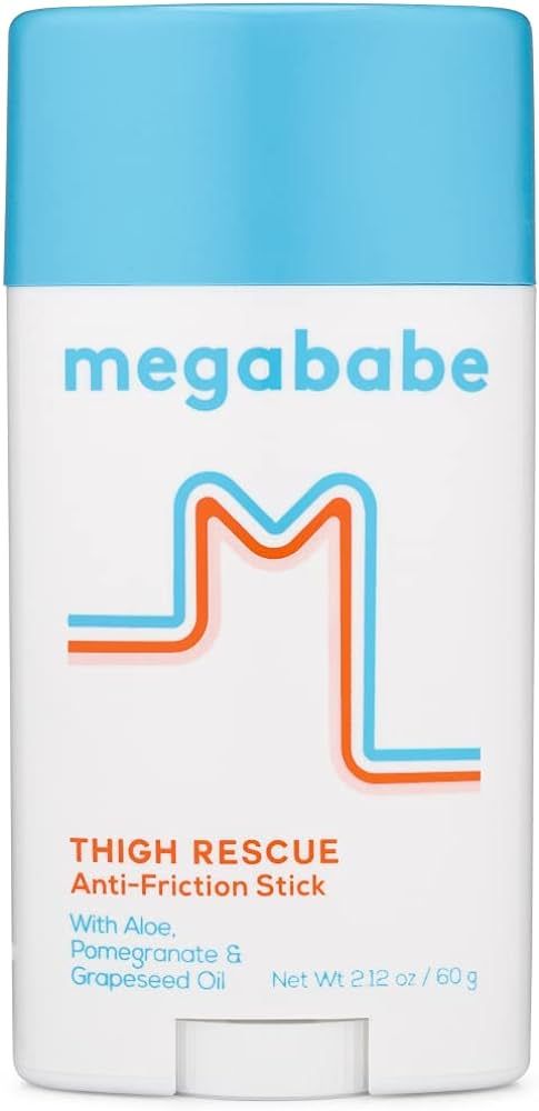 Megababe Thigh Rescue Anti-Chafe Stick | Prevents Skin Chafe & Irritation | Thighs, Arms, Bra-Lines  | Amazon (US)