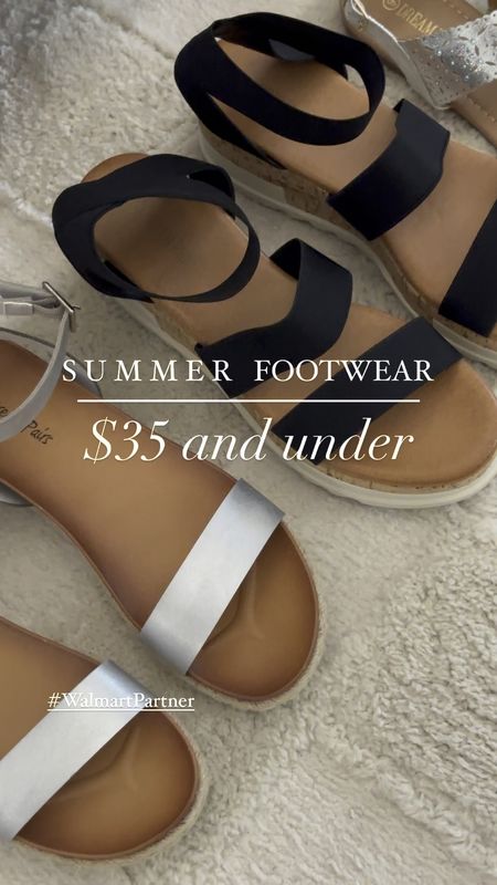 #WalmartPartner  If you need some new sandals for summer, I have you covered!  All under $35 and from @walmartfashion!  If you’ve never tried this brand, highly recommend, they are so comfortable! 

#walmartfashion #walmartfinds #walmartshoes #shoeedit #summer #dreampairs 

#LTKSaleAlert #LTKShoeCrush #LTKVideo