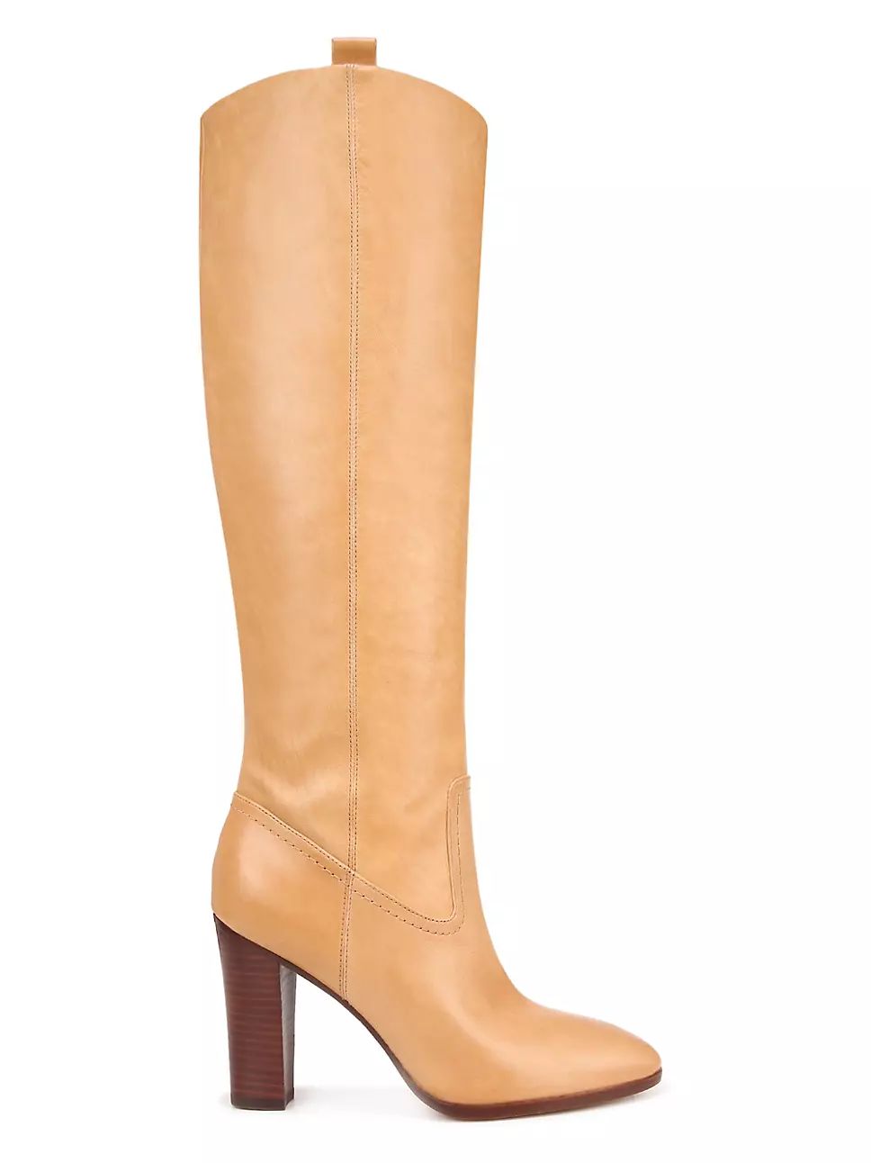 Veronica Beard Vesper 95MM Leather Knee-High Boots | Saks Fifth Avenue