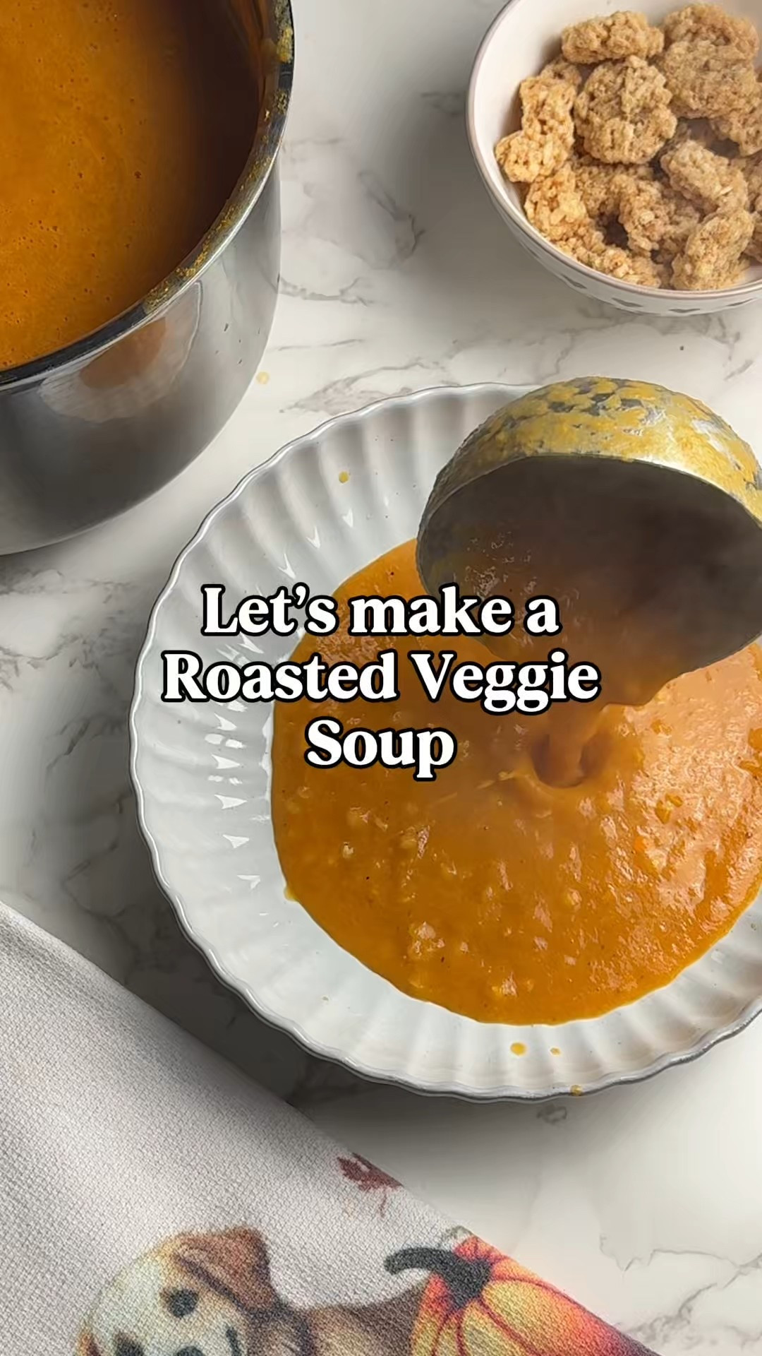 Simple ingredients, big flavor, the perfect cozy soup for chilly days 💖 #soup #vegetablesoup #roastedveggies #roastedvegetables #healthyrecipes

#LTKfoodie #LTKdayinmylife #LTKSeasonal