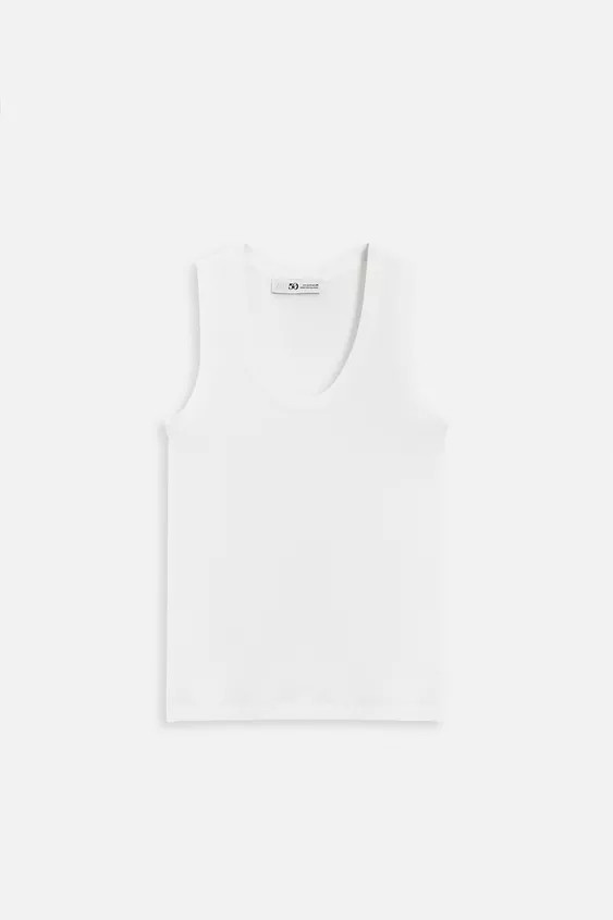 SLEEVELESS KNIT TOP 50TH ANNIVERSARY | Zara Canada