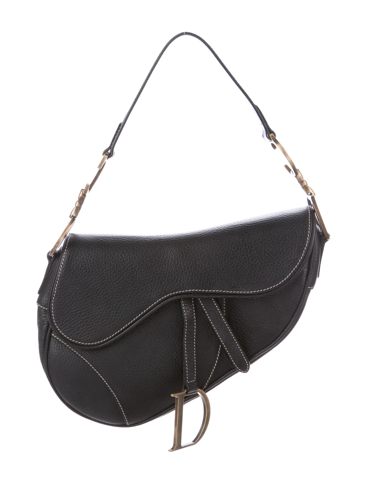 Vintage Leather Saddle Bag | The RealReal