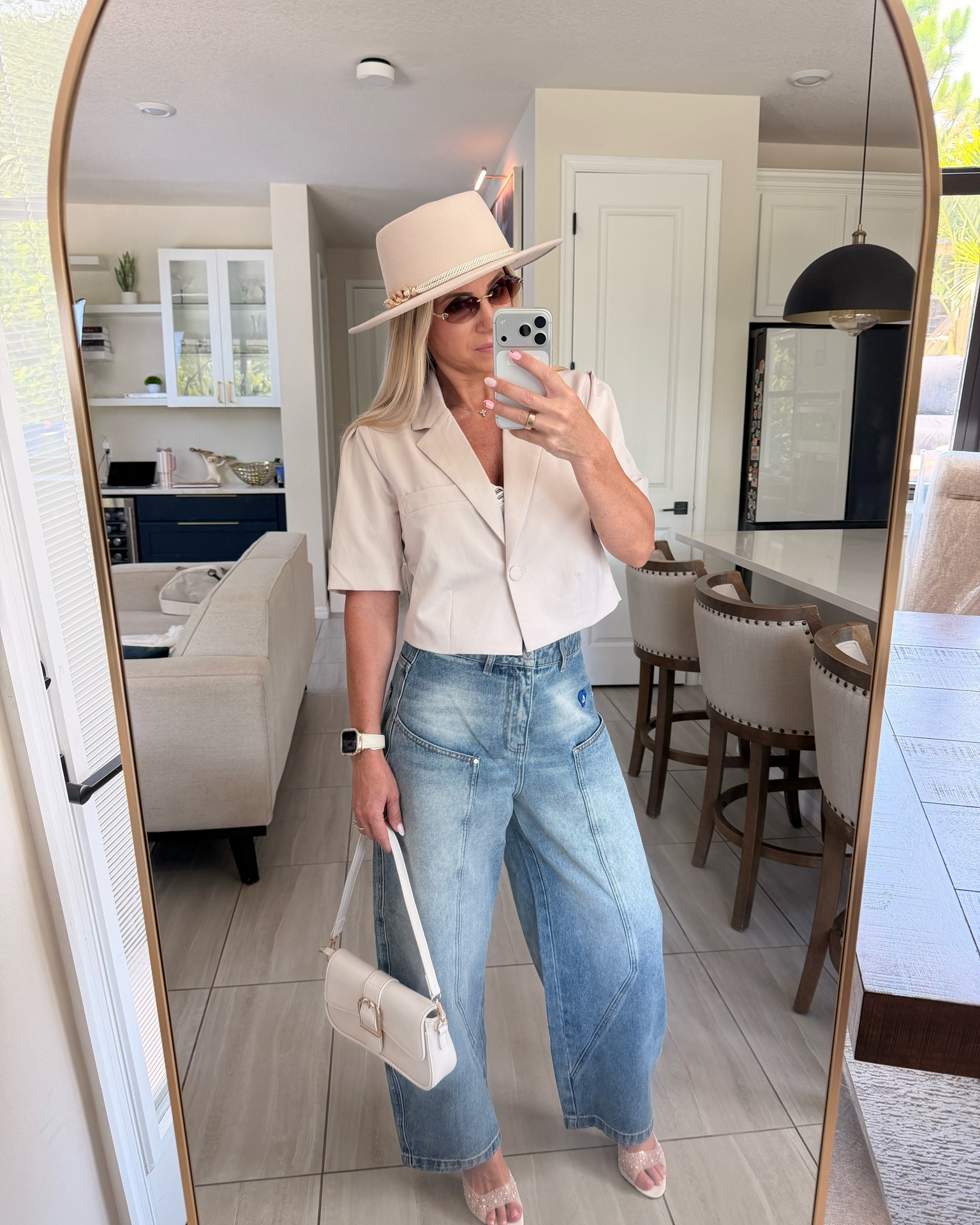If you’ve been wanting to try the barrel jean trend, these are such a good pair. They’re comfortable, flattering, and look cute with sneakers, sandals, or heels. I’m 5’6”, wearing size 28, and love the fit.

Use my code: ALENA15A for extra 15% off  🤍🫶 (expires on 11/26) 



barrel leg jeans, trending jeans, denim outfit ideas, casual chic, Amazon fashion finds, everyday outfits, women’s clothing, wide leg jeans, street style, outfit inspiration

#LTKU #LTKSeasonal #LTKSaleAlert