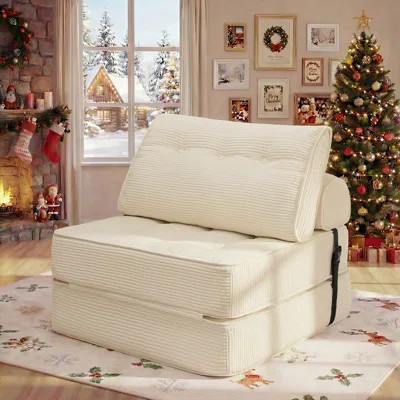 Boneless Folding Sofa Bed, 3-in-1 Convertible Corduroy Sleeper Sofa | Wayfair North America