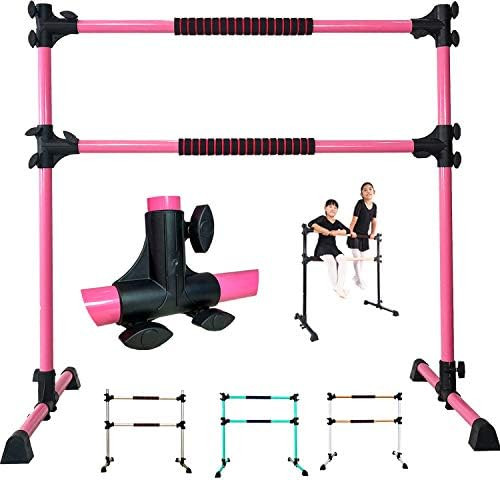 PreGymnastic Updated 4ft Adjustable & Portable Freestanding Ballet Barre with Carrying Bag for Danci | Amazon (US)
