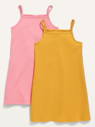 Sleeveless Rib-Knit Dress 2-Pack for Toddler Girls | Old Navy (US)