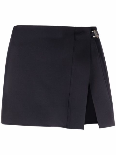 side-buckle mini skirt | Farfetch Global