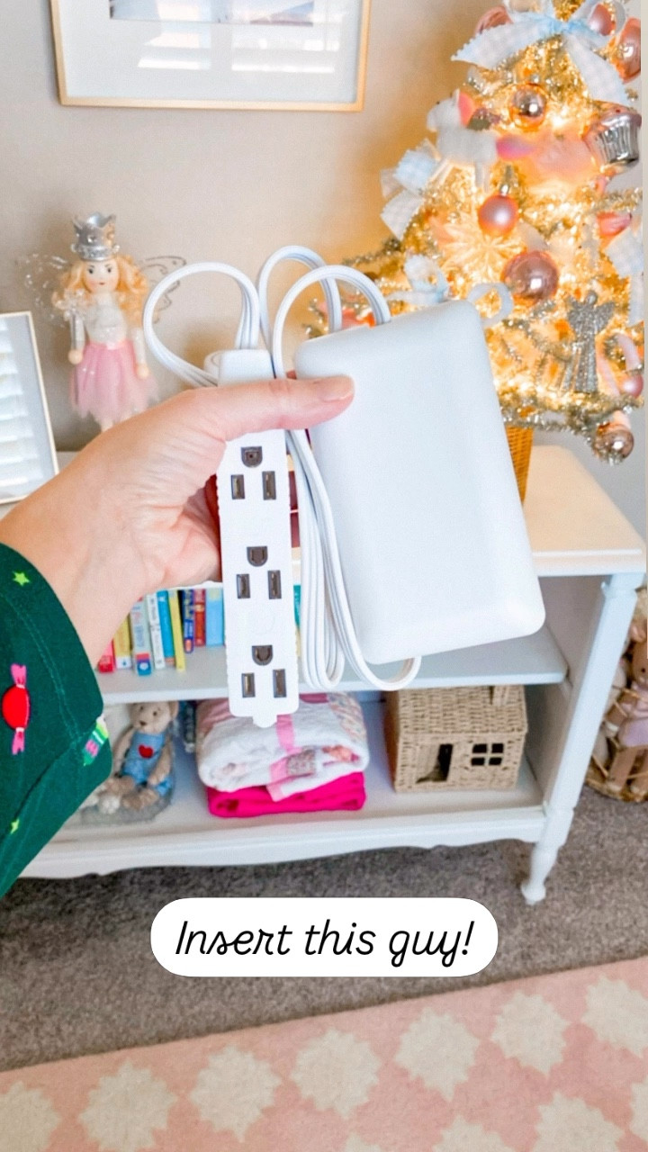 This flat wall plug is a GAMECHANGER! I put two of our Christmas trees in different spots this year, which put their plugs behind pieces of furniture. It’s great that the cords are hidden, but they caused the furniture to stick way too far off the wall. I found these flat wall plugs on @amazon and they are wonderful! 

They have three outlets on the 3 ft power cord and they come in so many different color options to match any decor style. 

10/10 recommend! 

*Shoutout to my four-year-old who recorded the parts that I couldn’t!😆

#homehacks #interiordesignideas #amazonfinds #amazonhome 

#LTKHoliday #LTKHome #LTKFindsUnder50