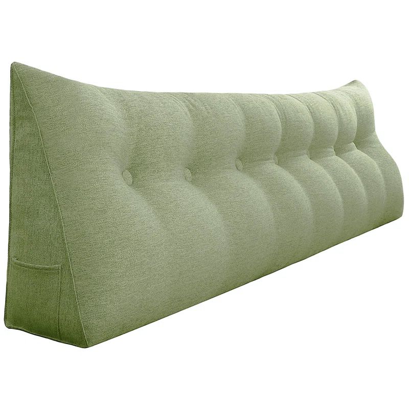 Linen Blend Wedge Pillow Throw Pillow | Wayfair North America
