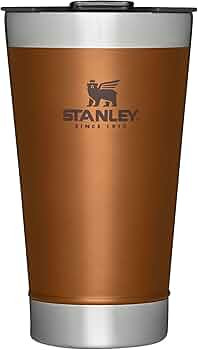 STANLEY Stay-Chill Beer Pint 16 oz | Wide Mouth Lid | Built-In Bottle Opener | Beer Tumbler Cup |... | Amazon (US)
