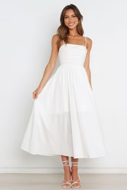 Sienna Dress - White | Petal & Pup (US)