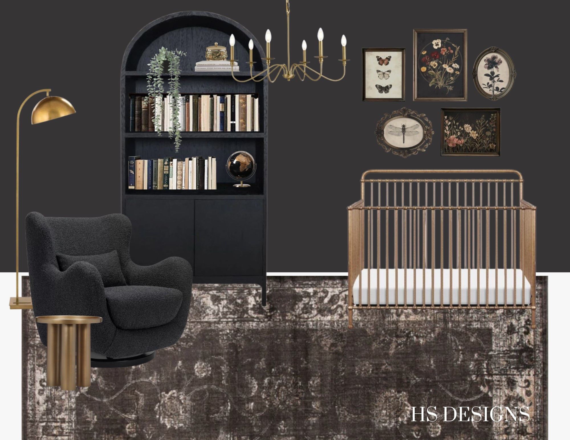 Moody nursery 🖤 


Dark nursery, moody nursery, vintage nursery, brass accents, crib, nursery glider 

#LTKbaby #LTKstyletip #LTKkids
