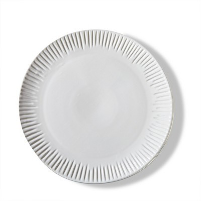 tag Vista Dinner Plate White Stoneware Everyday | Target