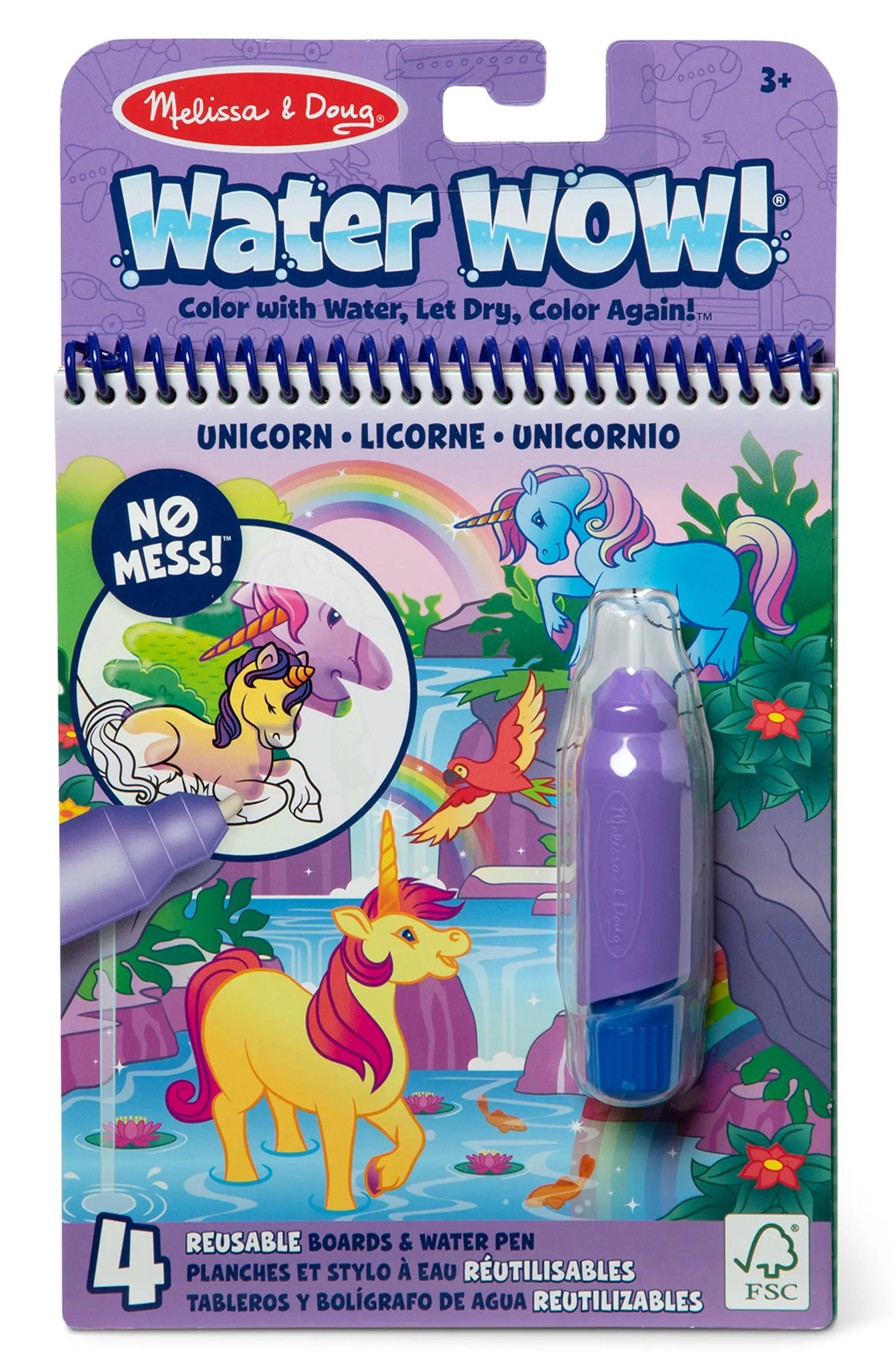 Unicorn Water WOW! Color-Reveal Pad | Nordstrom