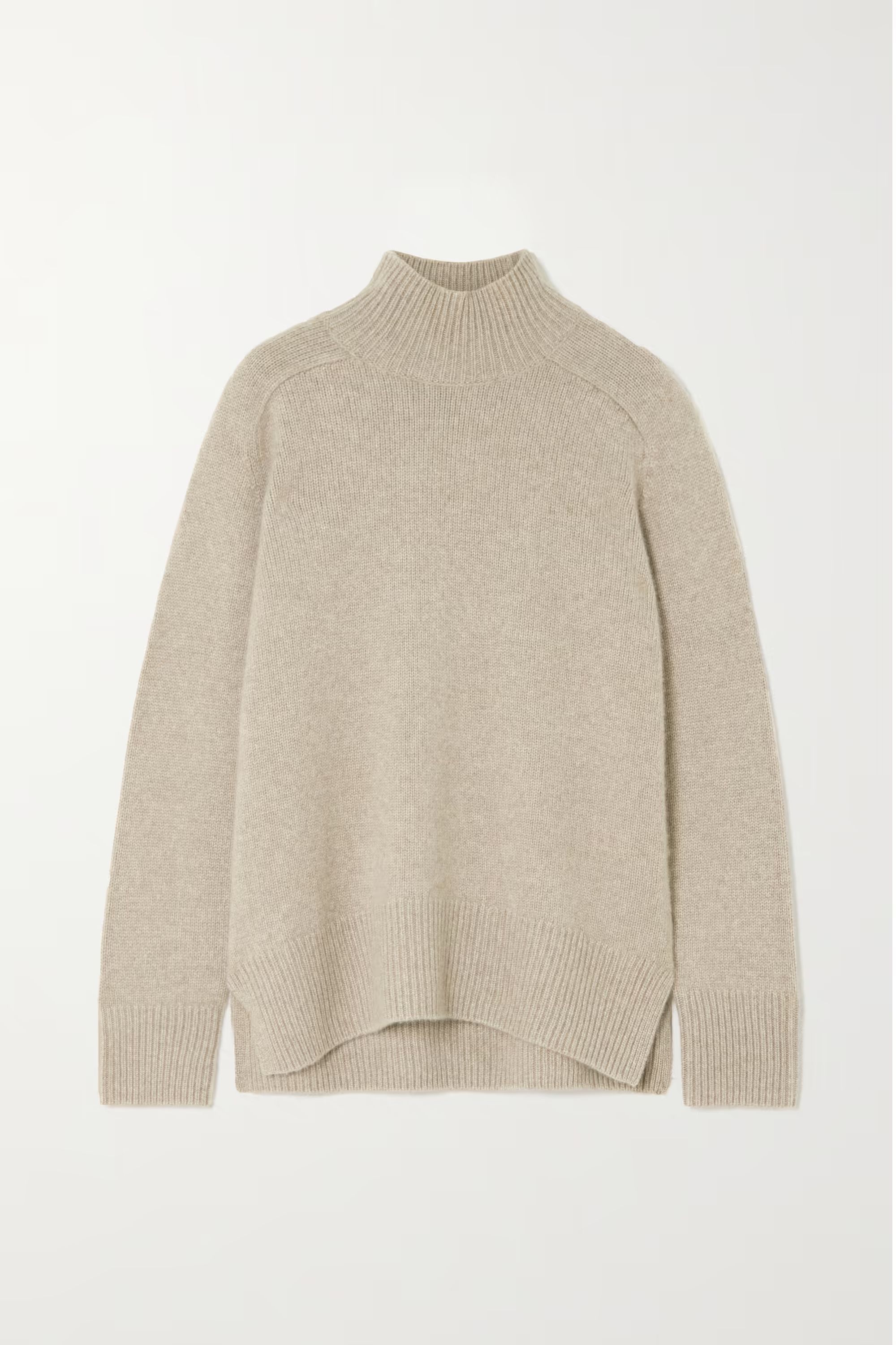 Beige Edith cashmere turtleneck sweater | ARCH4 | NET-A-PORTER | NET-A-PORTER (US)