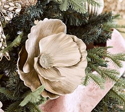 LoveShackFancy Metallic Flower Tree Pick | Pottery Barn (US)