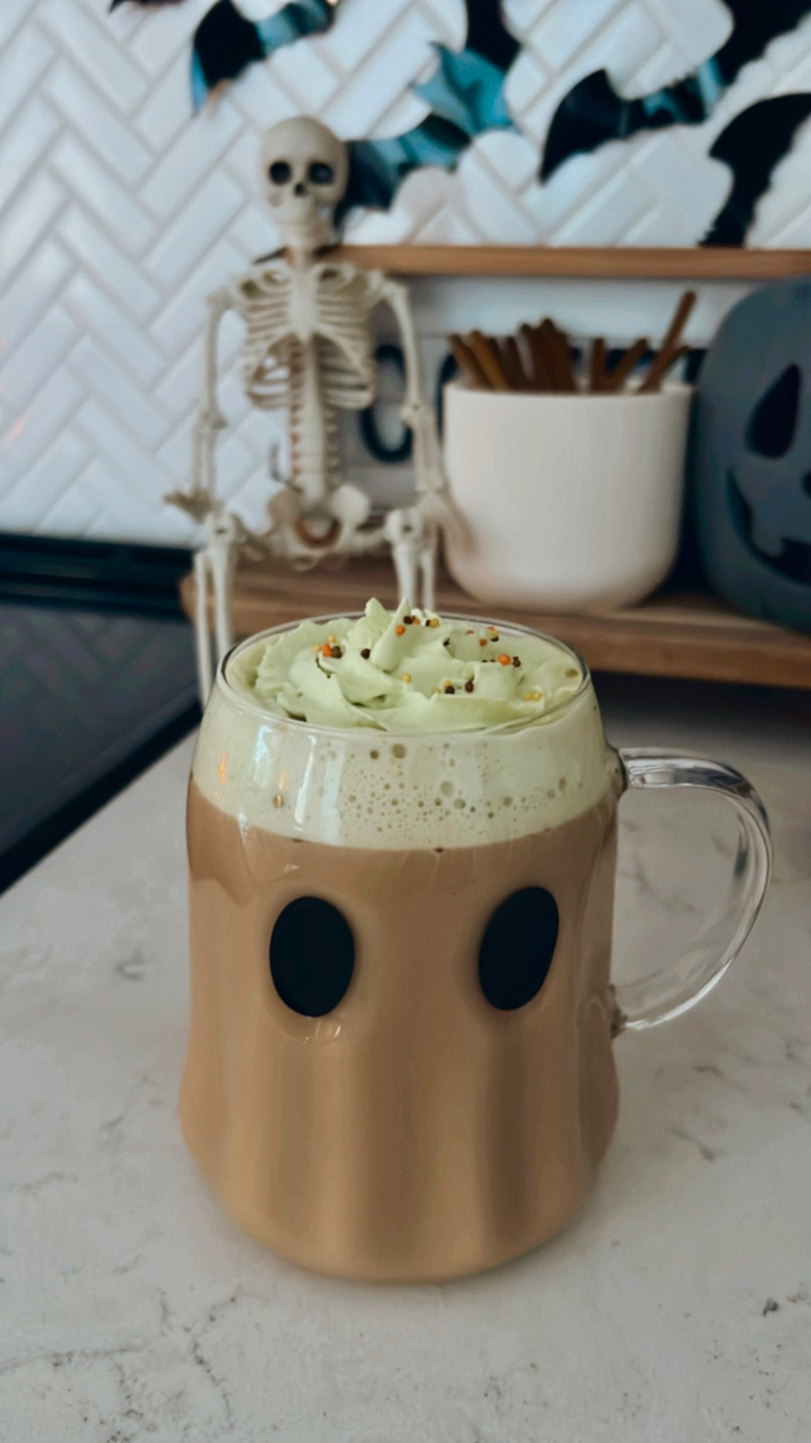 👻 Boo-tiful brew! This ghost mug makes my morning coffee feel extra spooky-sweet. Perfect for all your fall sips ☕🍂 

#HalloweenVibes #LTKhome #Halloweenn

#LTKHome #LTKSeasonal #LTKHalloween